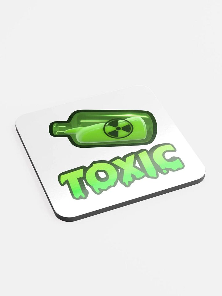 Glowing Toxicity Cork Coaster product image (2)