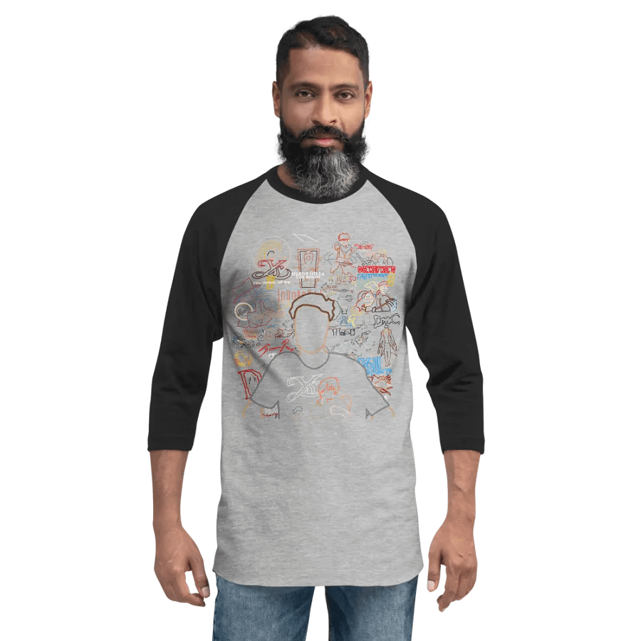 The Game Wall - 3/4 Sleeve + Back product image (4)