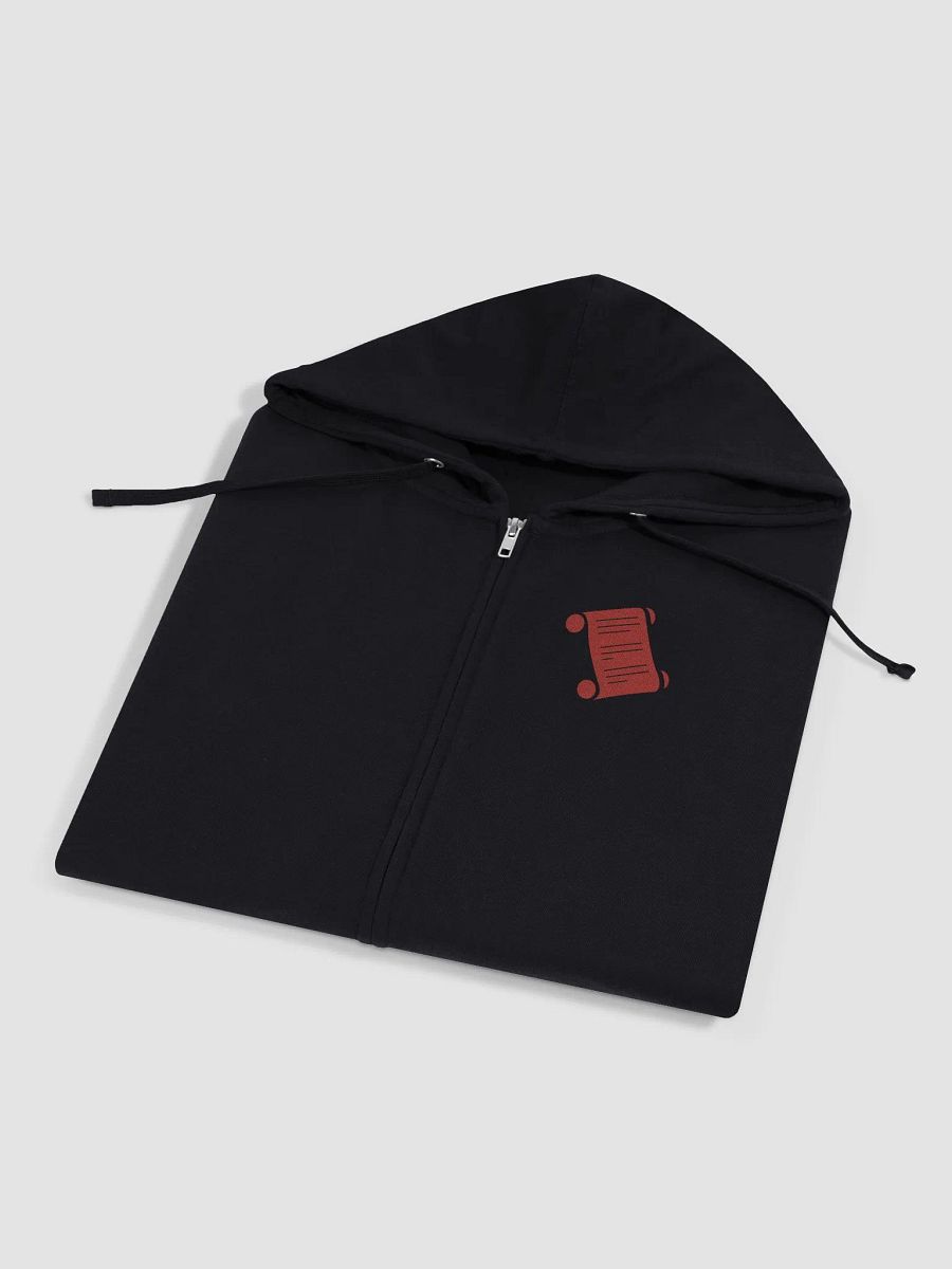 The Forbidden Scrolls Unisex Zip Up Hoodie product image (4)