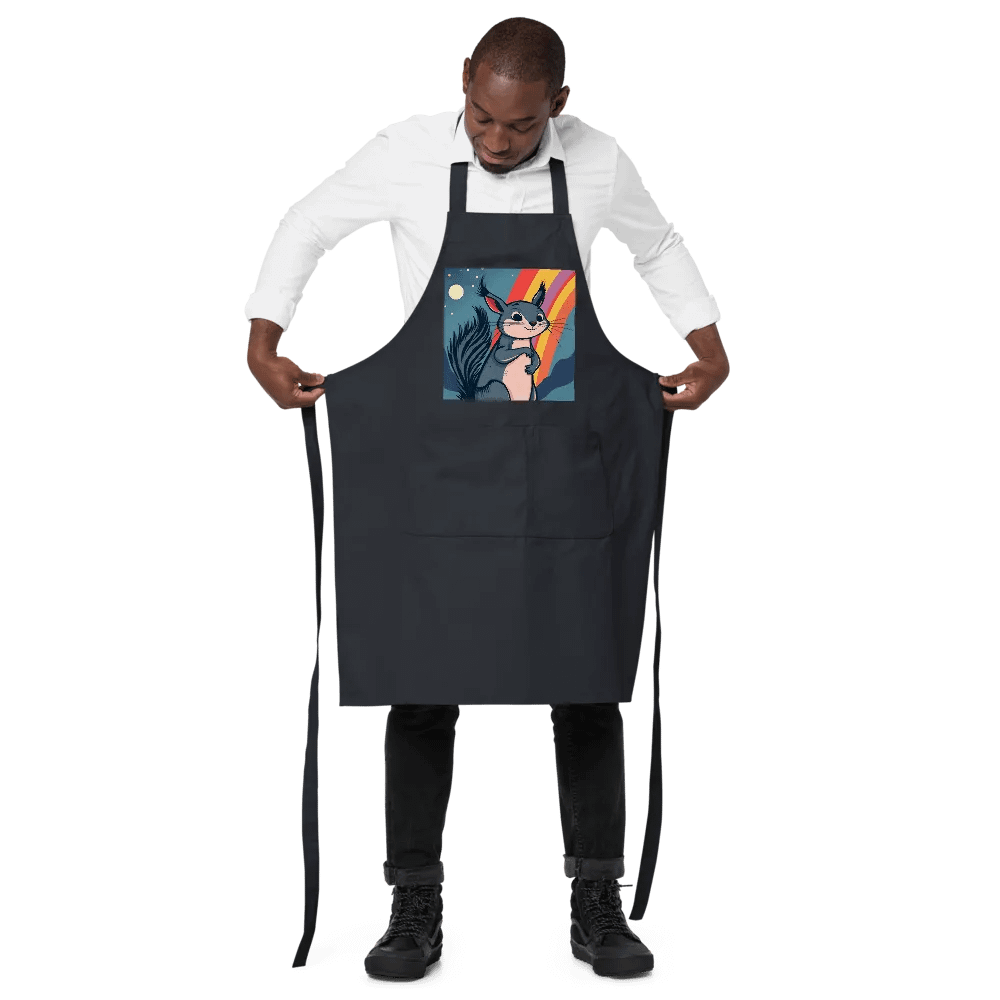 Starry Night Squirrel Apron product image (2)