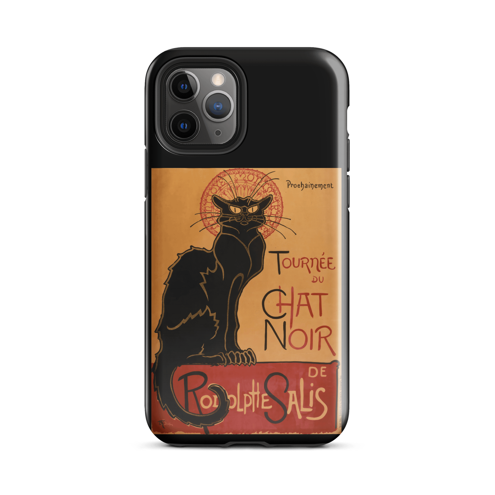 Vintage Black Cat Tour iPhone® Tough Case product image (57)