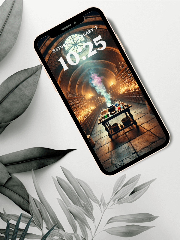 Hogwarts Classroom Harry Potter Phone Wallpaper I 4K Quality Bundle product image (6)