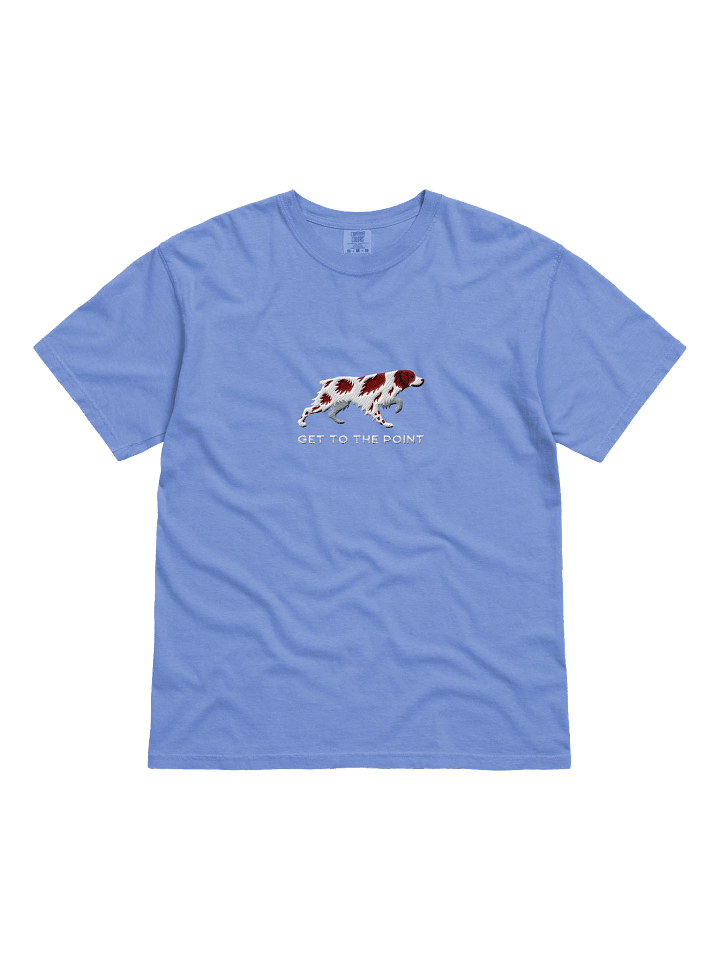 Get to the Point T-Shirt(Embroidered) of a Brittany Spaniel(Liver & White) product image (31)