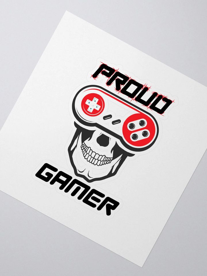 Frag Skull Kiss Cut Stickers product image (5)
