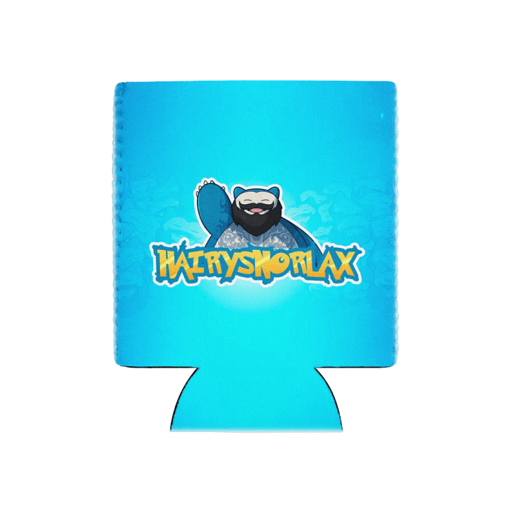 Hairy Snorlax Can Cooler product image (1)