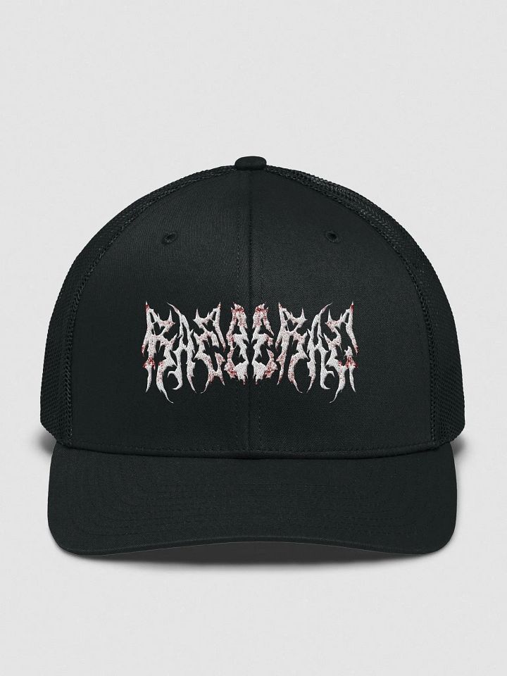 Logo Trucker Hat - White w/ Splatter product image (3)