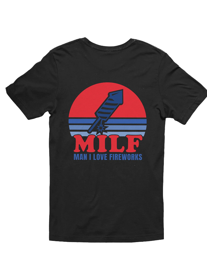Mann Pyro T-Shirt (Man I love Fireworks) product image (2)