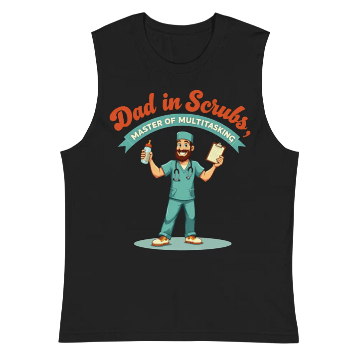 Multitasking Dad Muscle Tank product image (3)