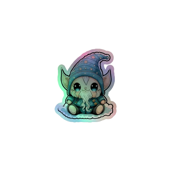 Holographic Baby Gnome with Long Beard product image (1)