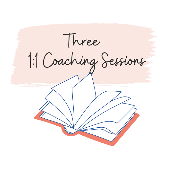 Three 1:1 Coaching Sessions Package product image (1)