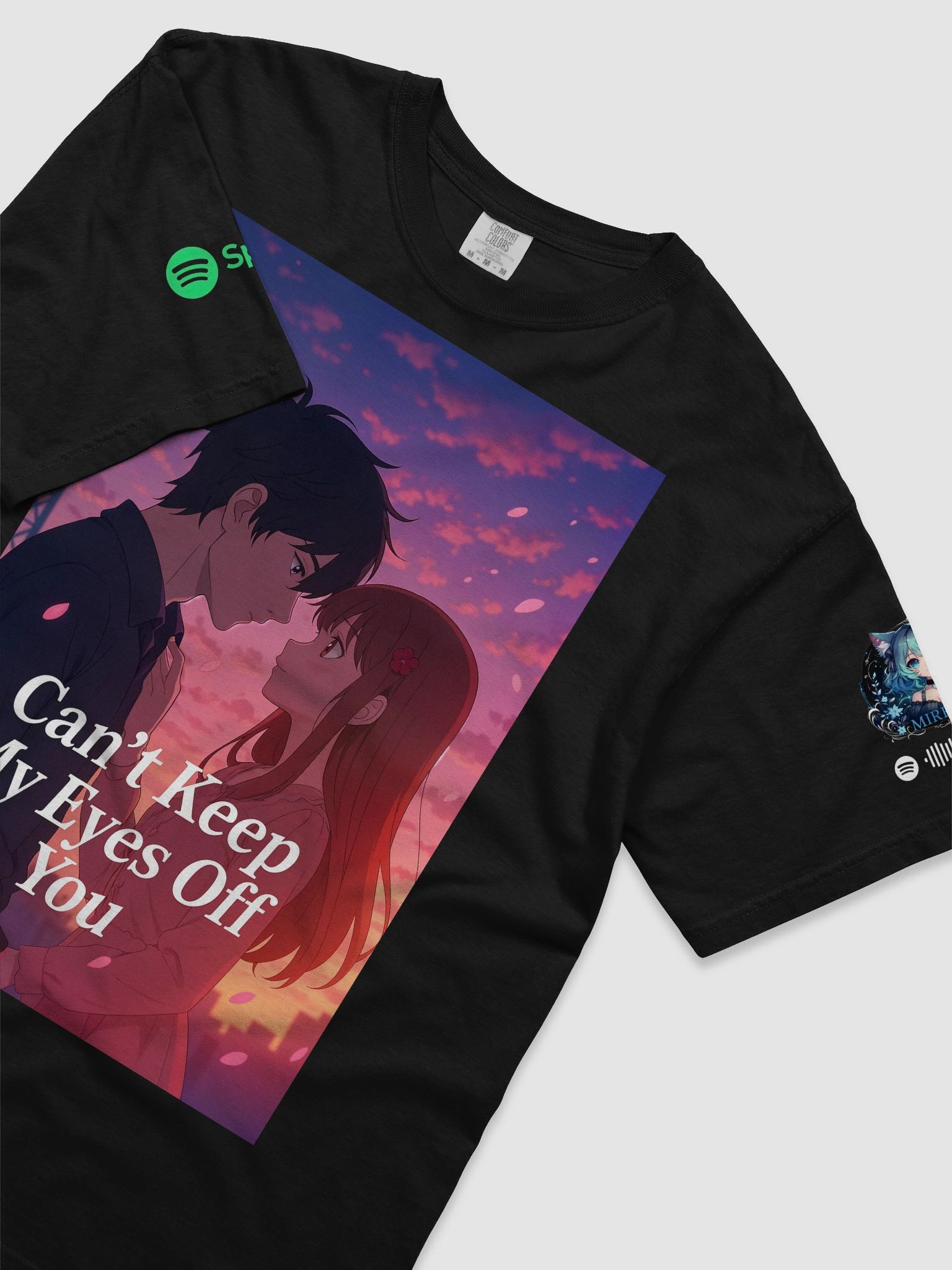 Can't Keep My Eyes off You Song T-Shirt product image (3)