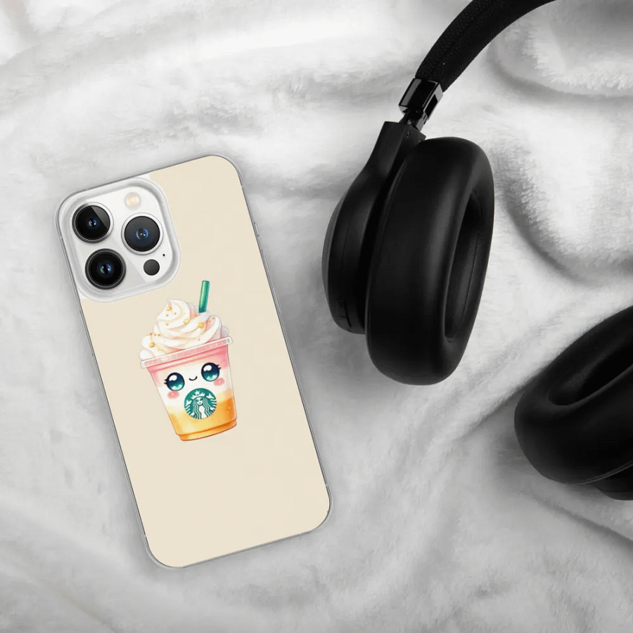Starbucks Drink Cartoon iPhone Case product image (30)
