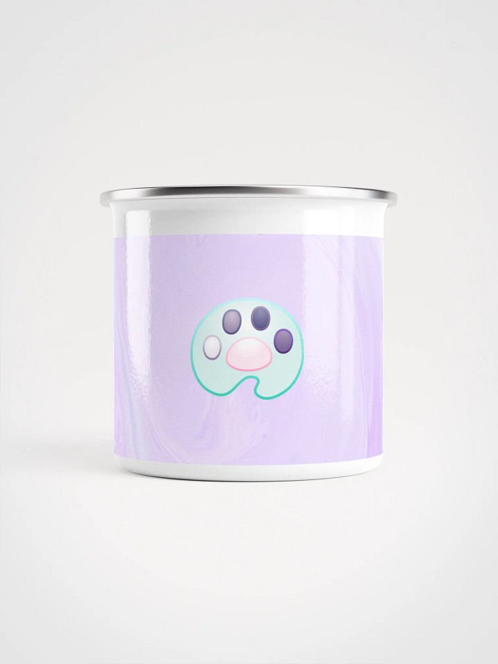 Squibble Design Paw Logo Enamel Mug product image (2)
