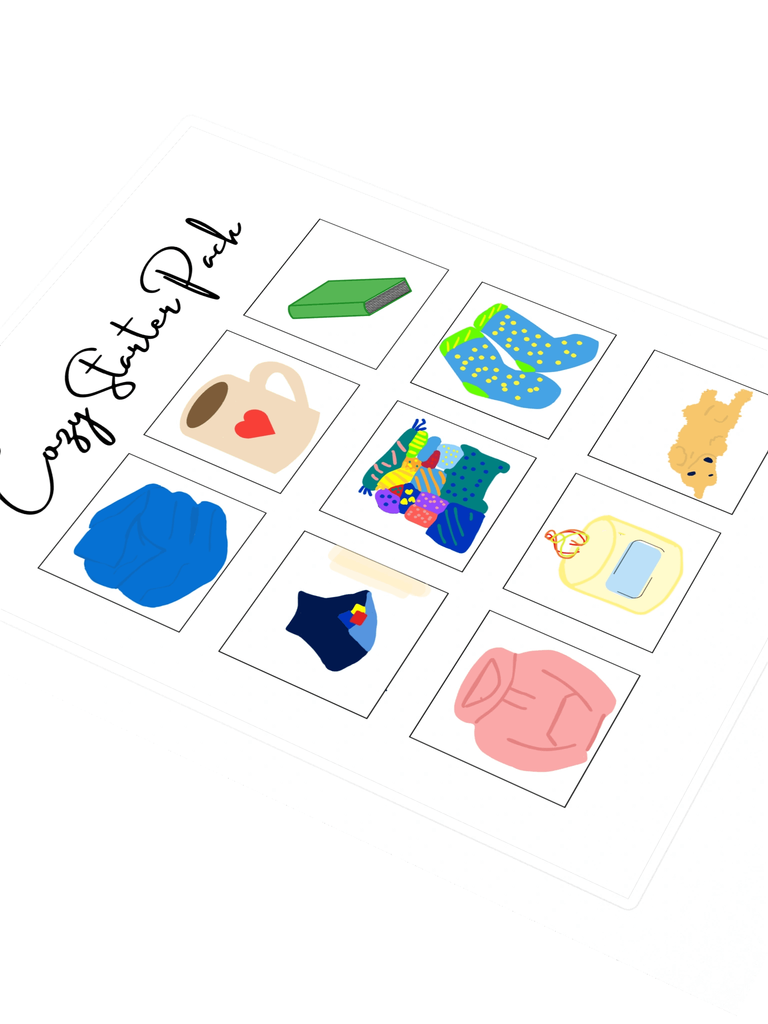 Cozy Starter Pack Sticker Sheet product image (2)