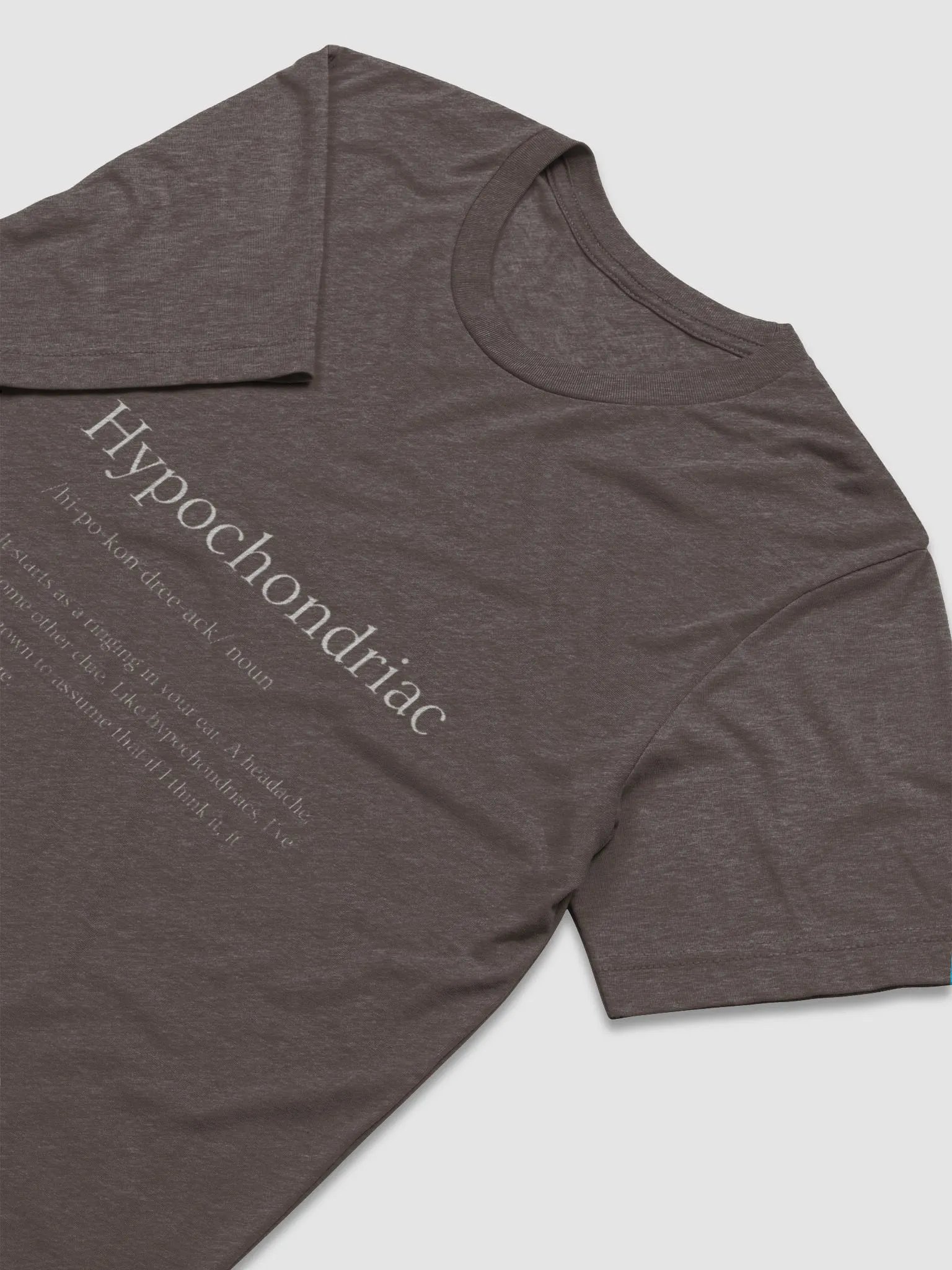 Hypochondriac - Light Text Men's product image (15)