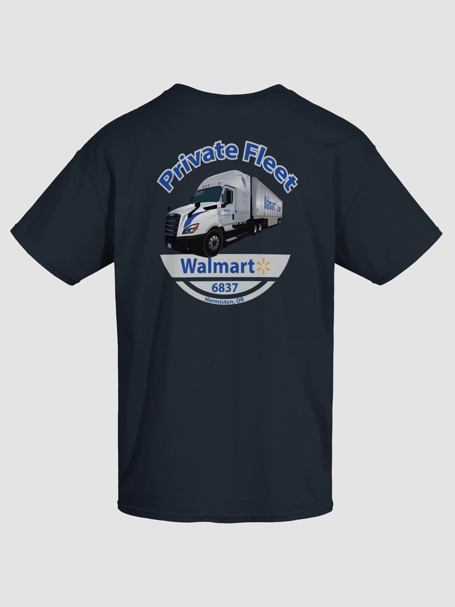 6837 Hermiston Walmart Private Fleet tshirt product image (4)
