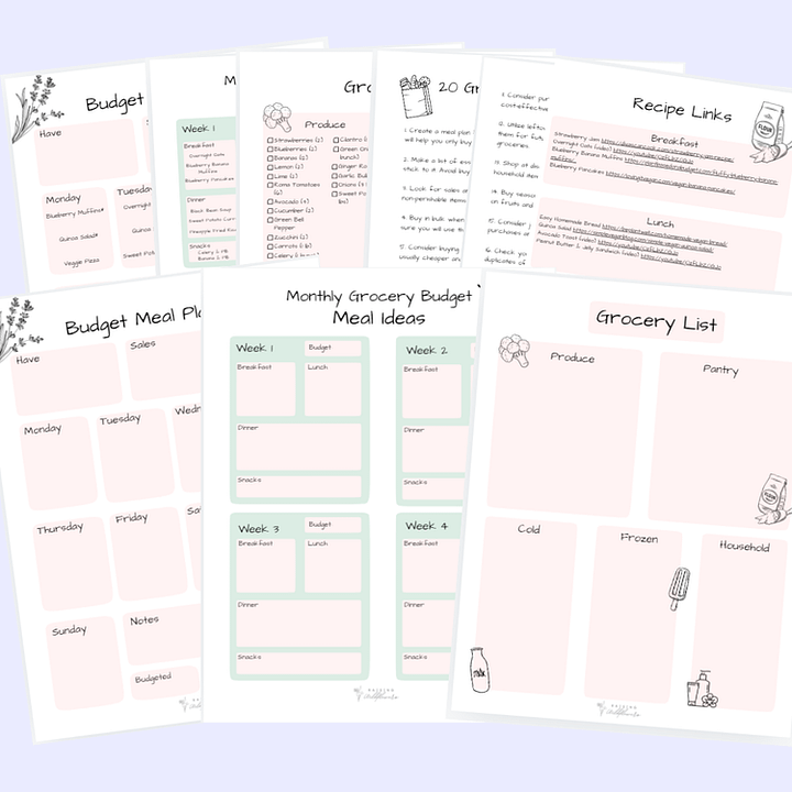 Budget Meal Plan product image (1)