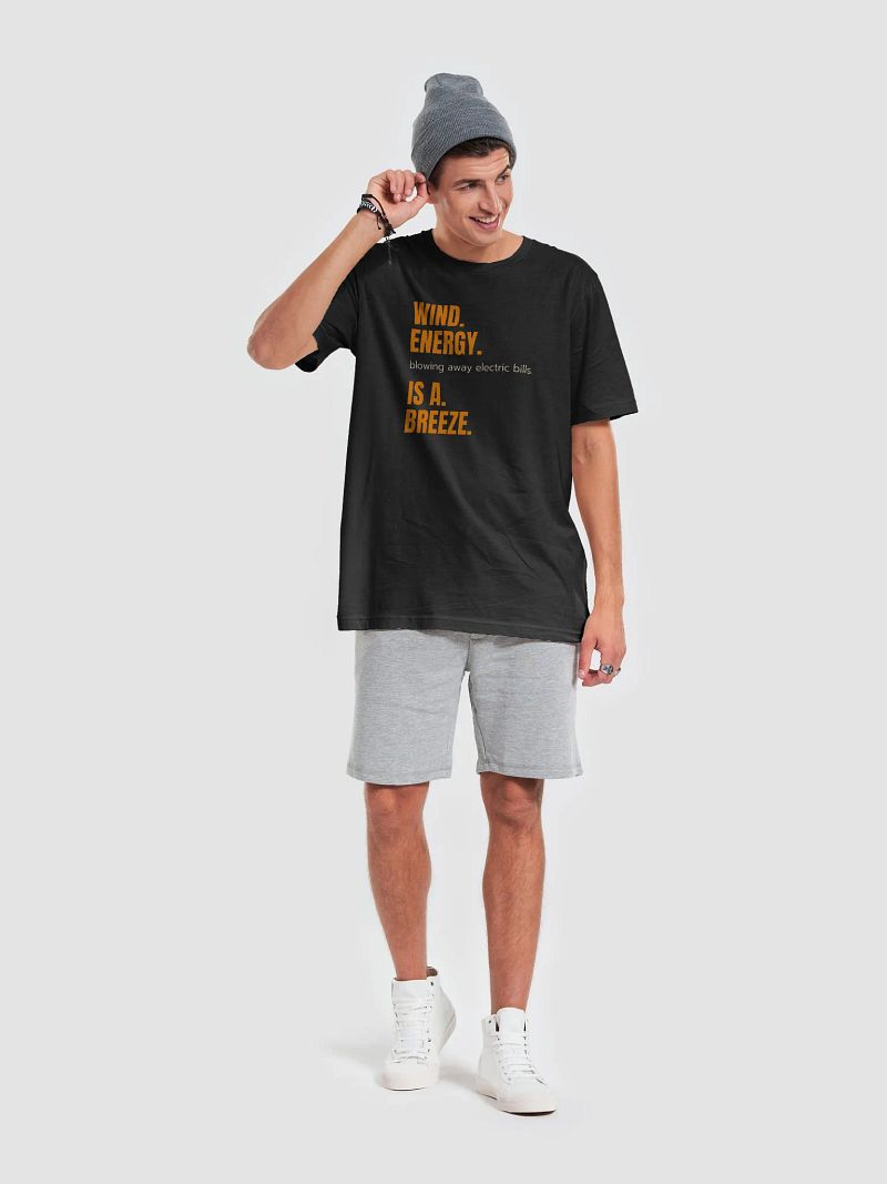 Wind Energy a Breeze Tshirt Design