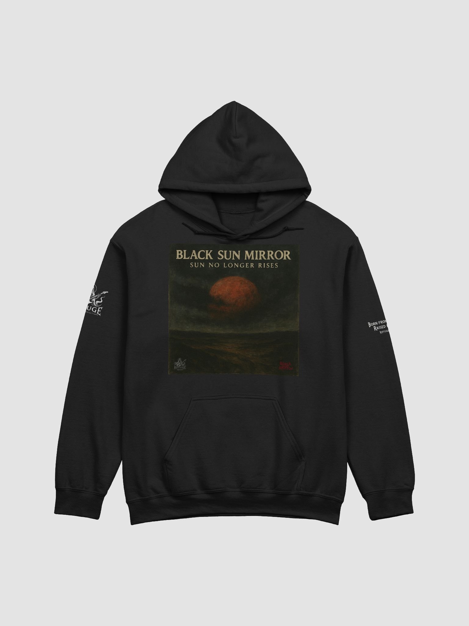 Black Mirror Sun - Studio Debut Album Cover Hoodie product image (3)