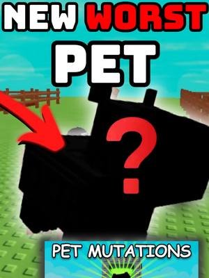 Top 2 Worst Pets in the New Grow a Garden Pet Mutation Update! #roblox #robloxfyp #robloxedit #fyp #growagarden