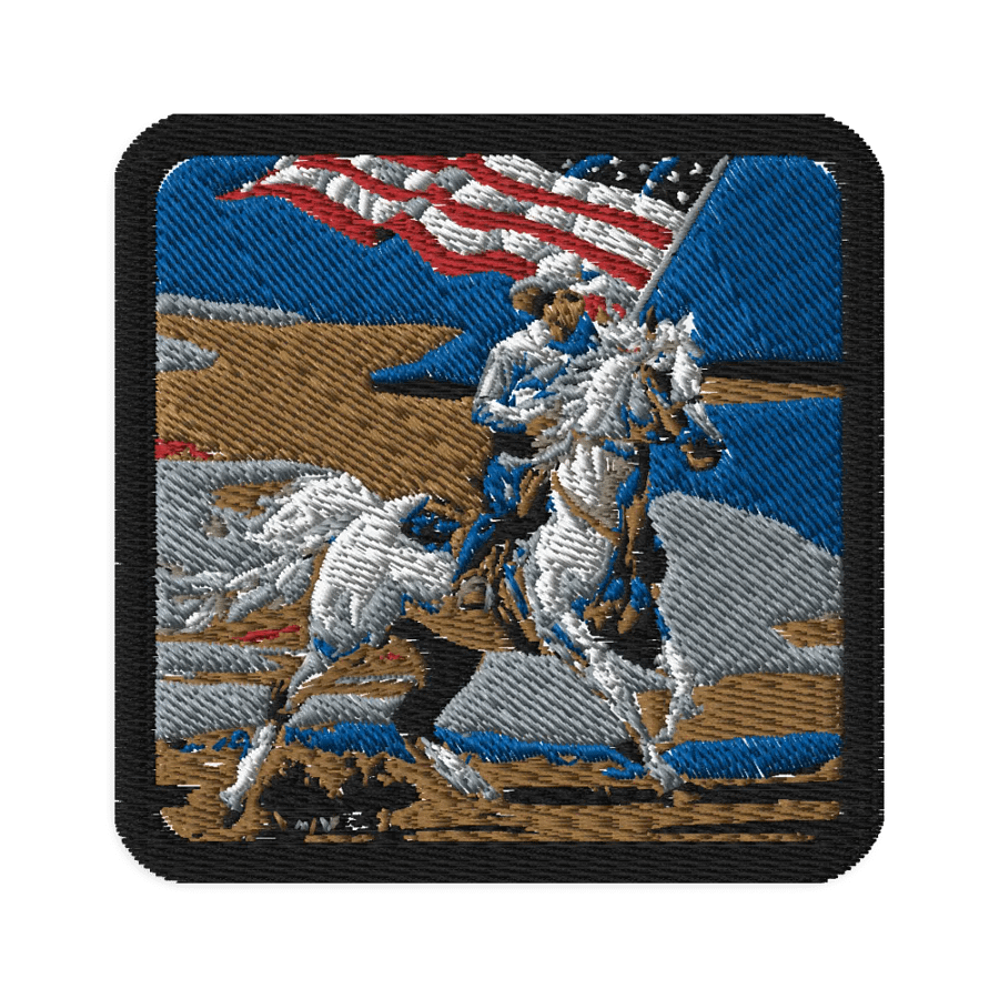Arabian Patriot Ride Embroidered Patch product image (1)