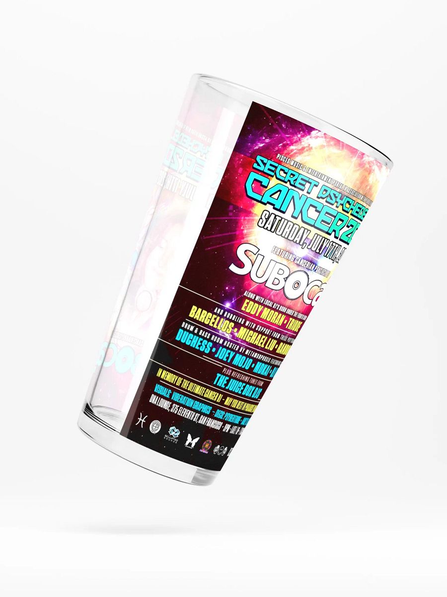 Cancer 2021 Shaker Pint Glass product image (2)