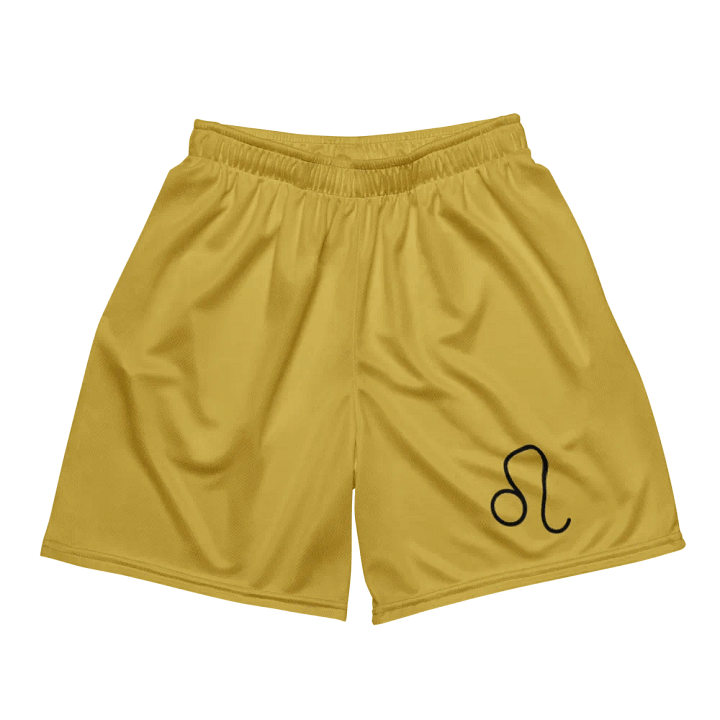 Leo Zodiac All-Over Print Mesh Shorts product image (2)