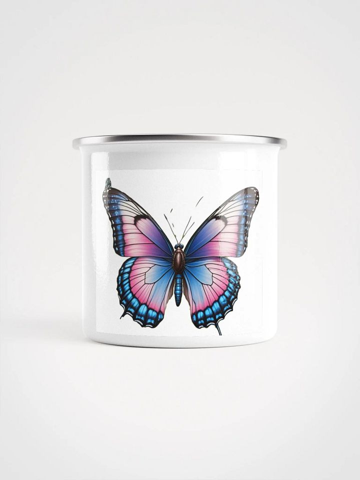 Vibrant Wings Enamel Mug product image (2)