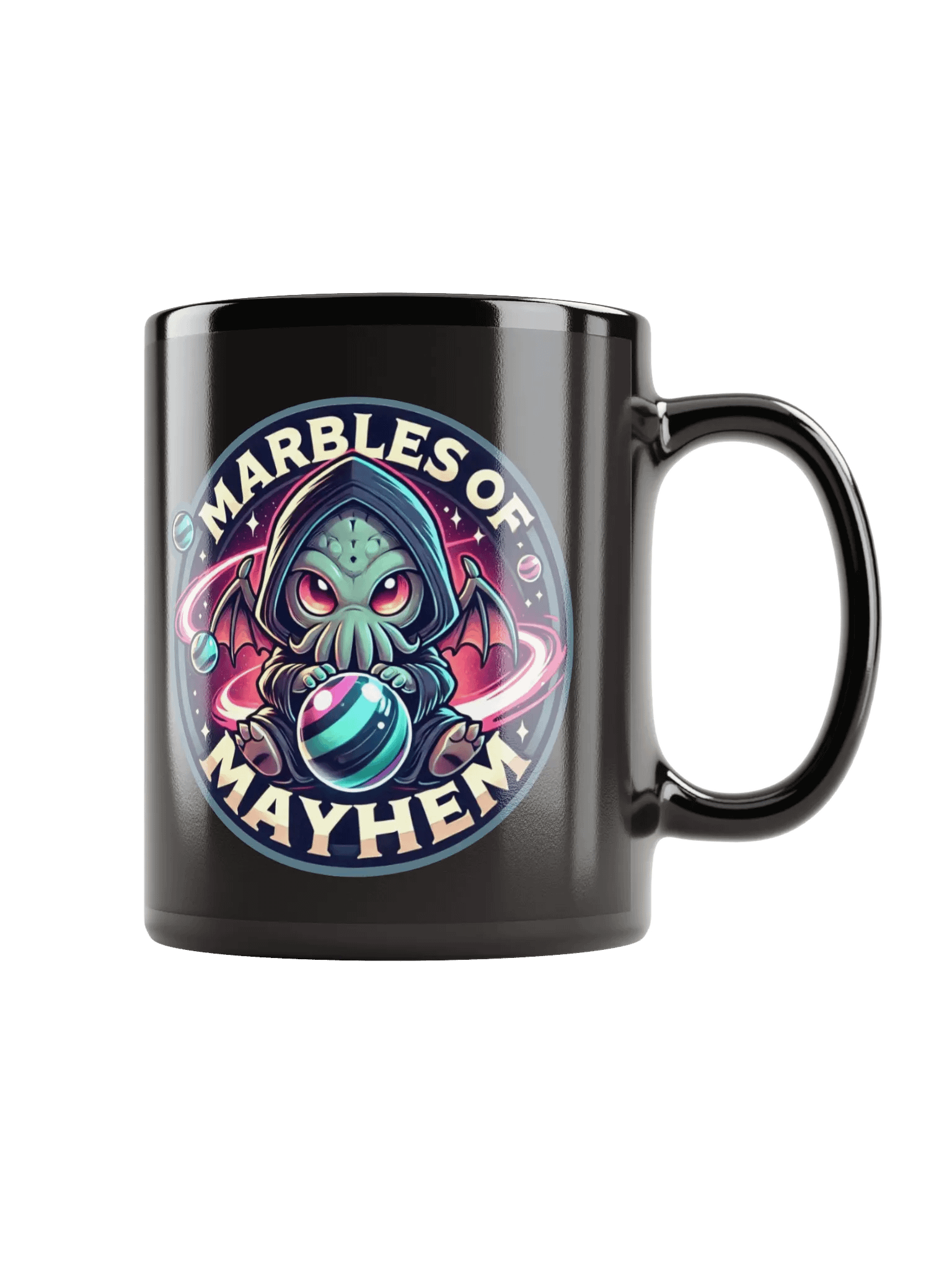Marbles of Mayhem Black Mug product image (1)