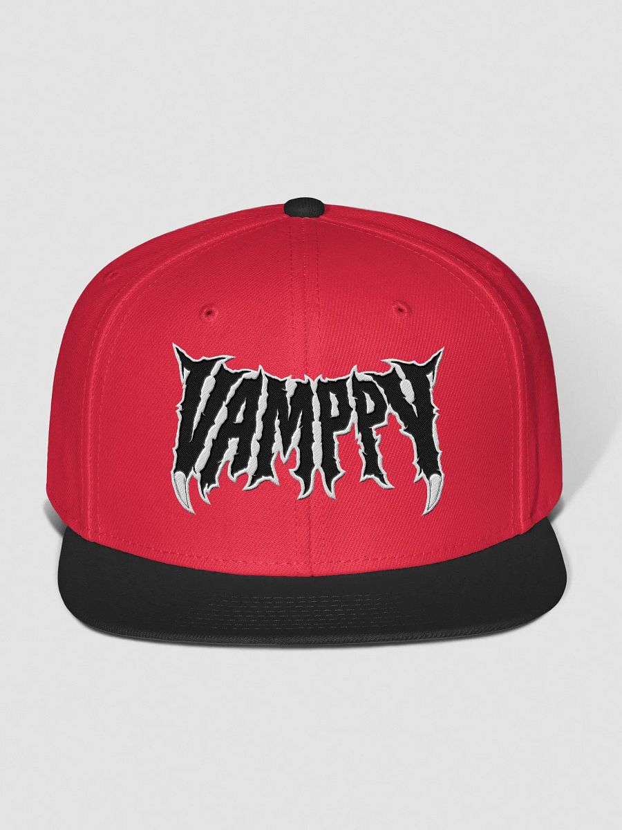 Vamppy Name Logo Hat (Red) product image (1)
