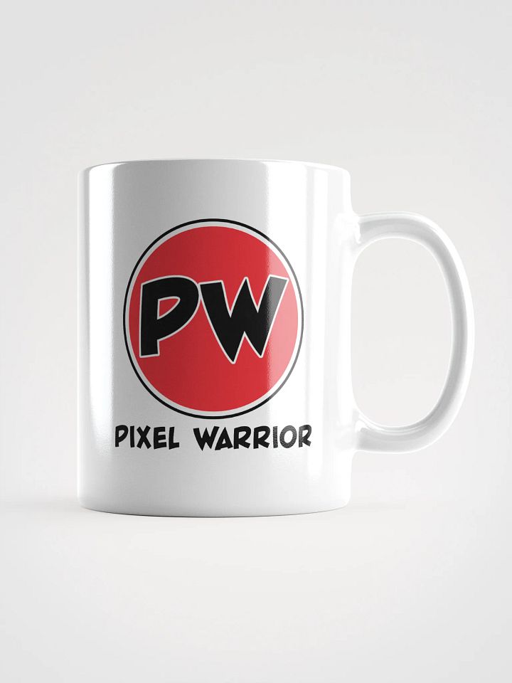Pixel Warrior Gaming Mug – Retro Gamer Coffee Cup product image (1)