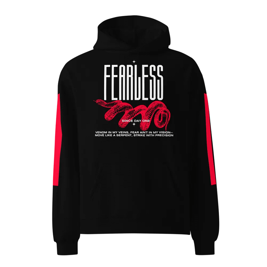 Redx Fearless oversized hoodie product image (4)