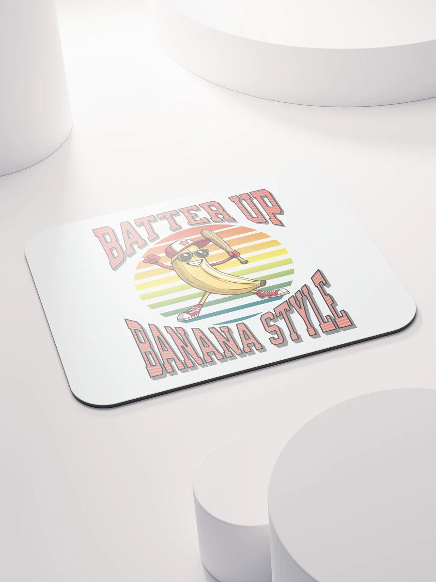 Batter Up Banana Style Baseball Bonanza Mouse Pad product image (4)