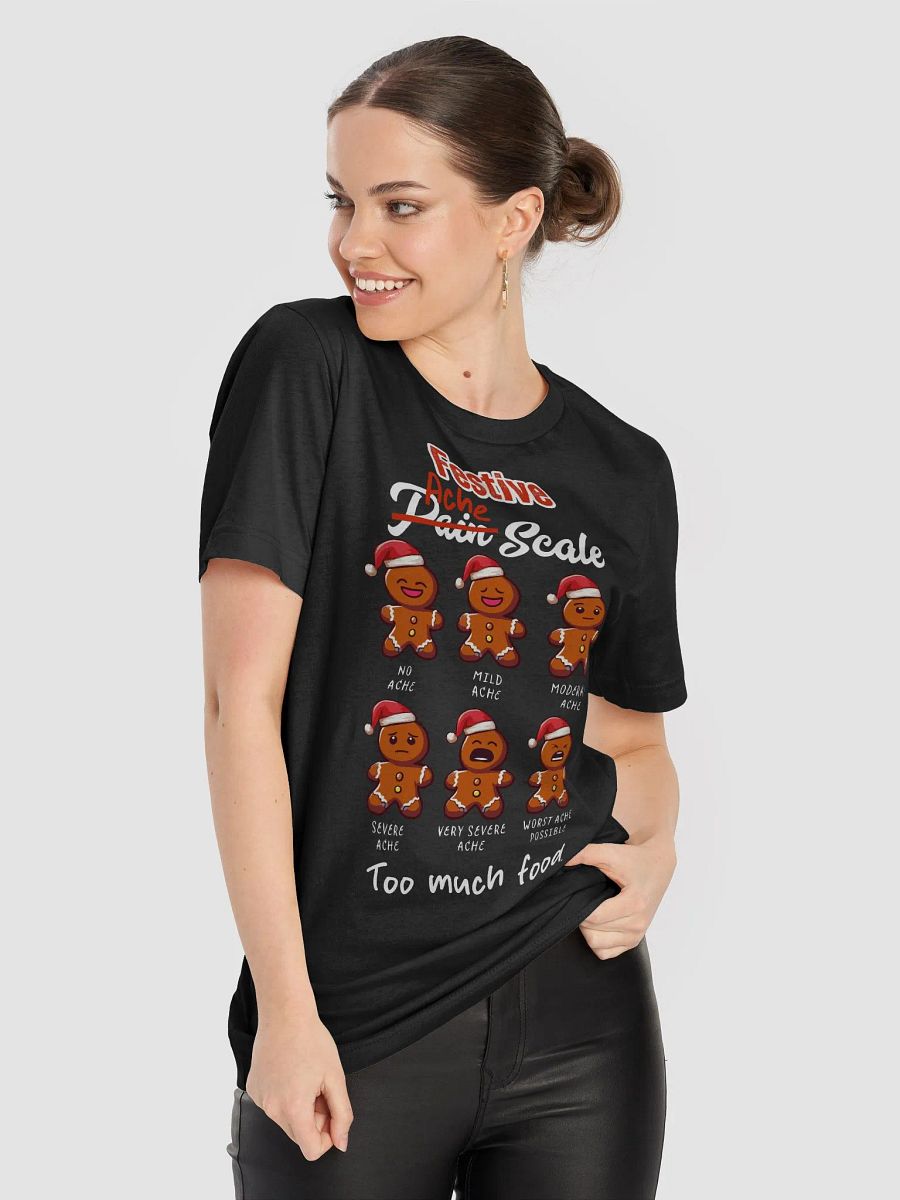 Festive Gingerbread man Tummy Ache Scale T-Shirt | Unisex product image (8)