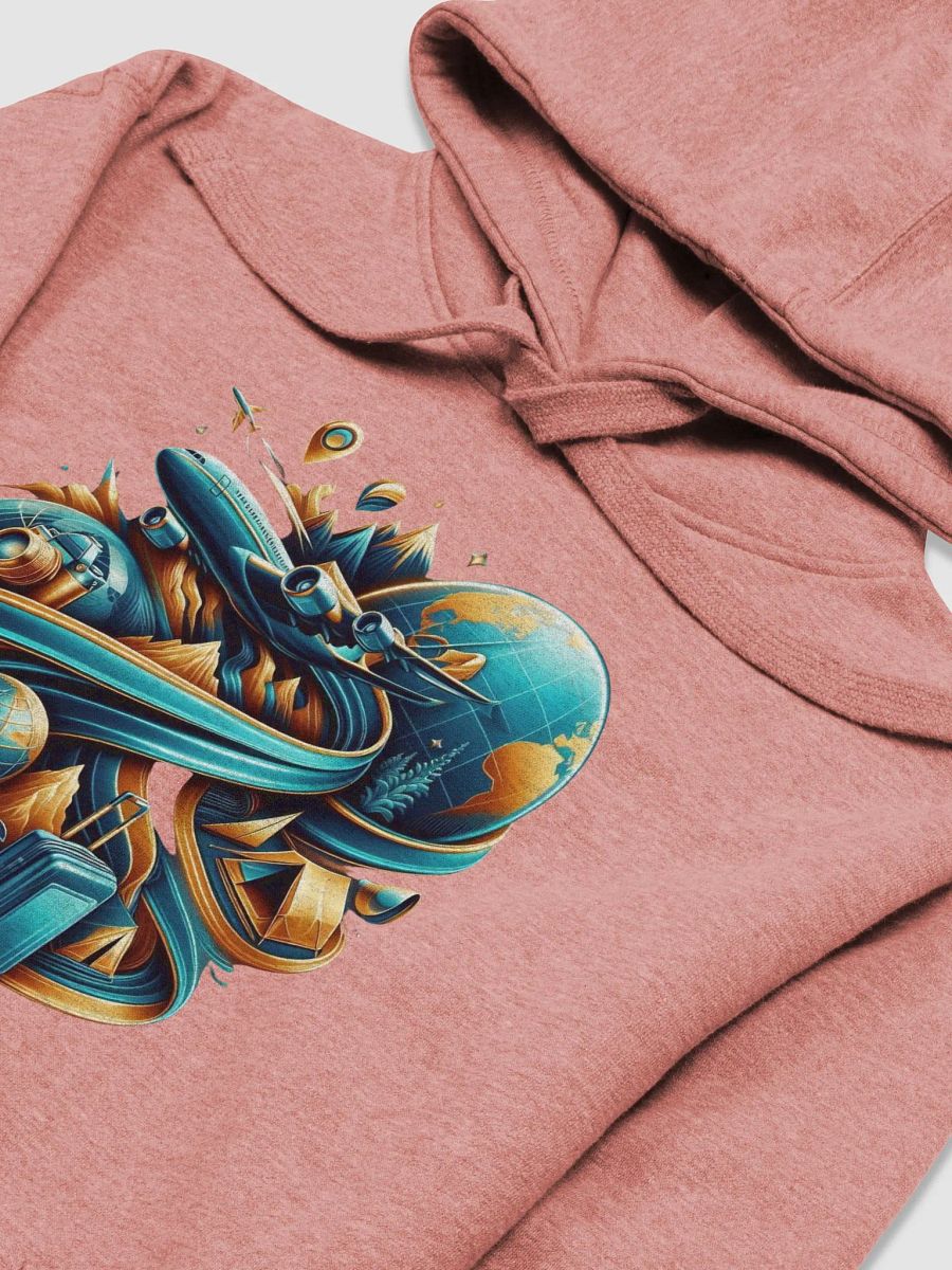 Cotton Heritage Unisex Premium Hoodie | AI-Crafted Icons Perfect for Travel Lovers product image (4)