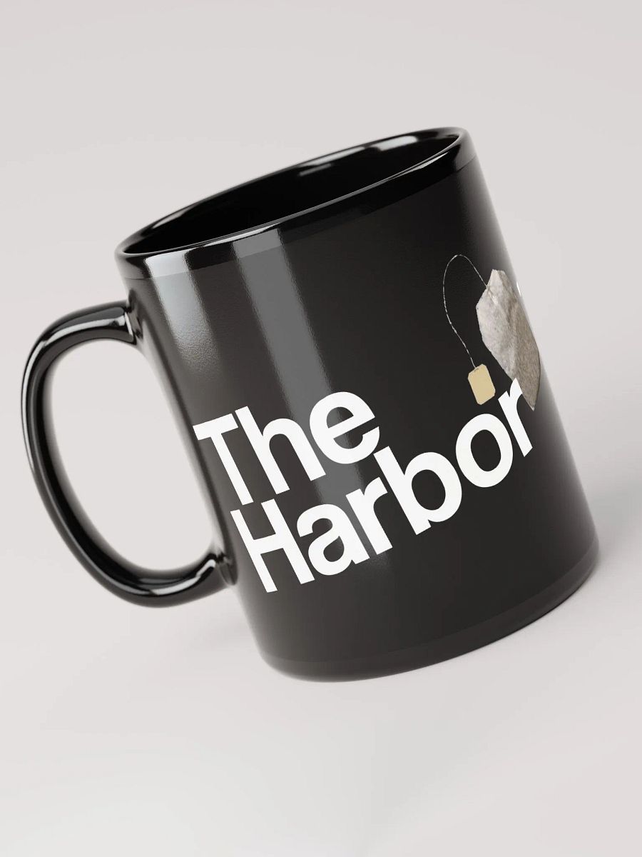 The Harbor Black Mug product image (1)