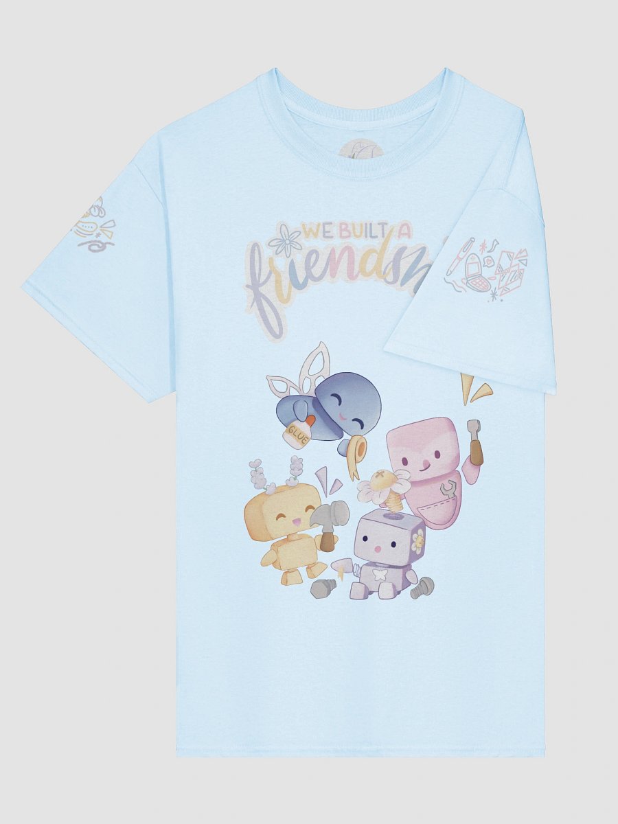 ✿ we built a friendship [white outline] product image (33)