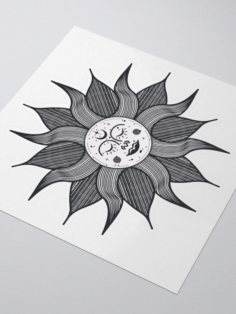Mystic Sun Kiss Cut Sticker product image (2)