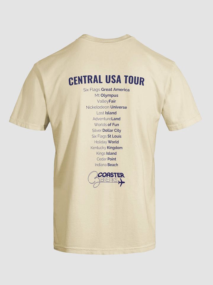 Central USA Square Logo T-shirt - Light Colours product image (2)