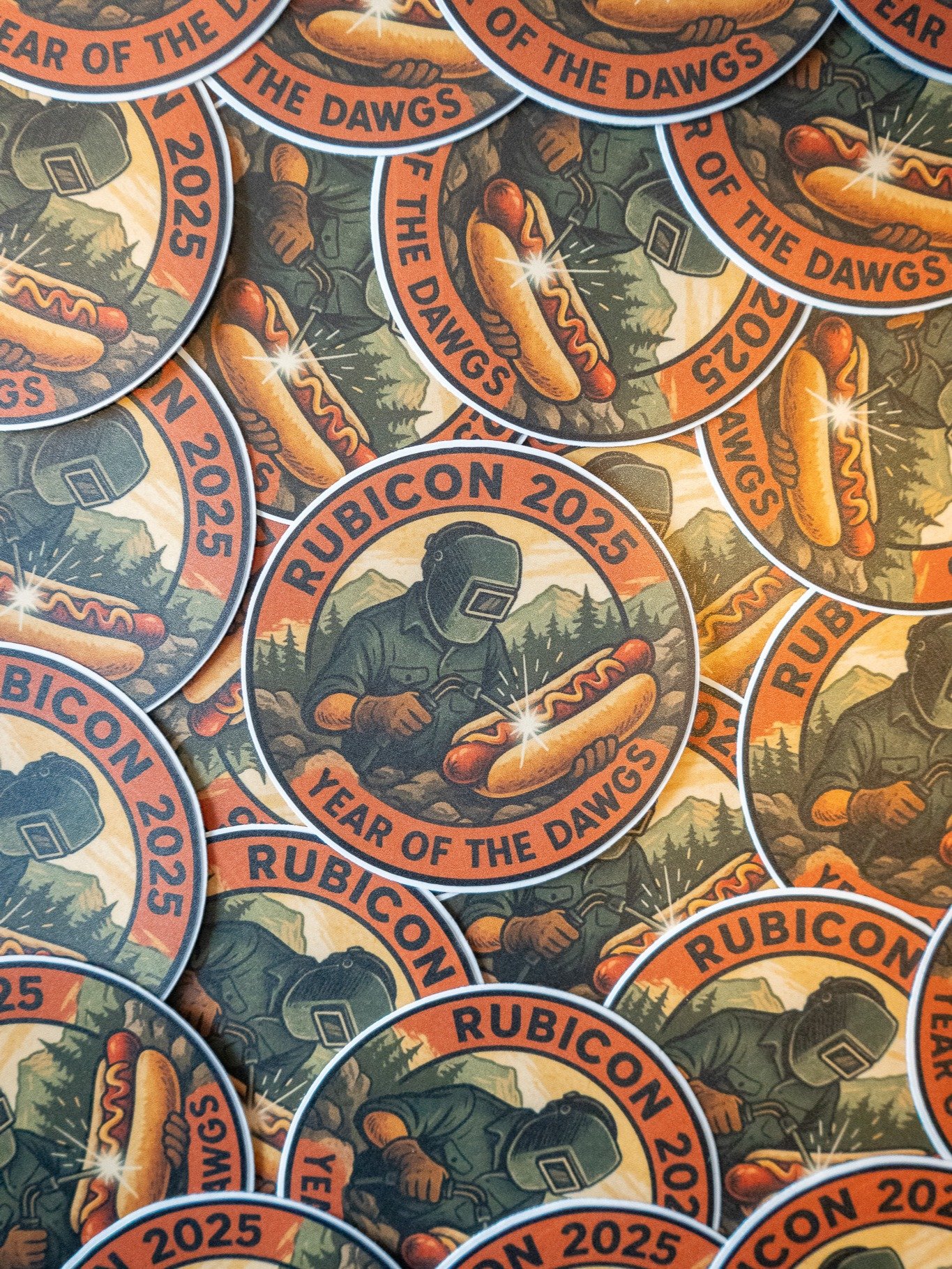 Rubicon 2025 "Year of the Dawgs" Official Sticker product image (2)