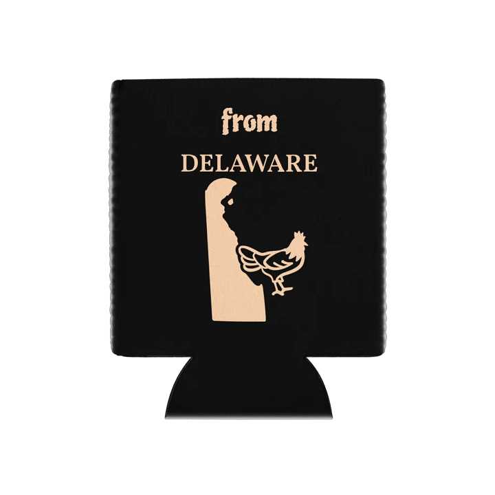 Sassy Delaware Stylized Can Cooler product image (1)