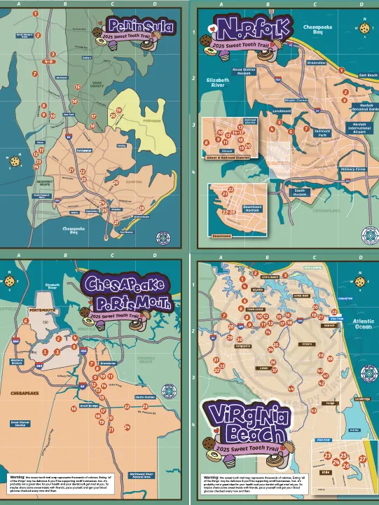 Hampton Roads Ultimate Map Bundle - Digital Download product image (2)