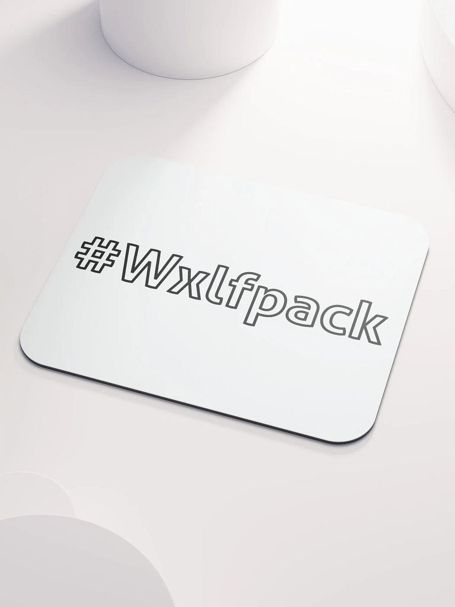 Wxlfpack Mouse Pad-White product image (3)