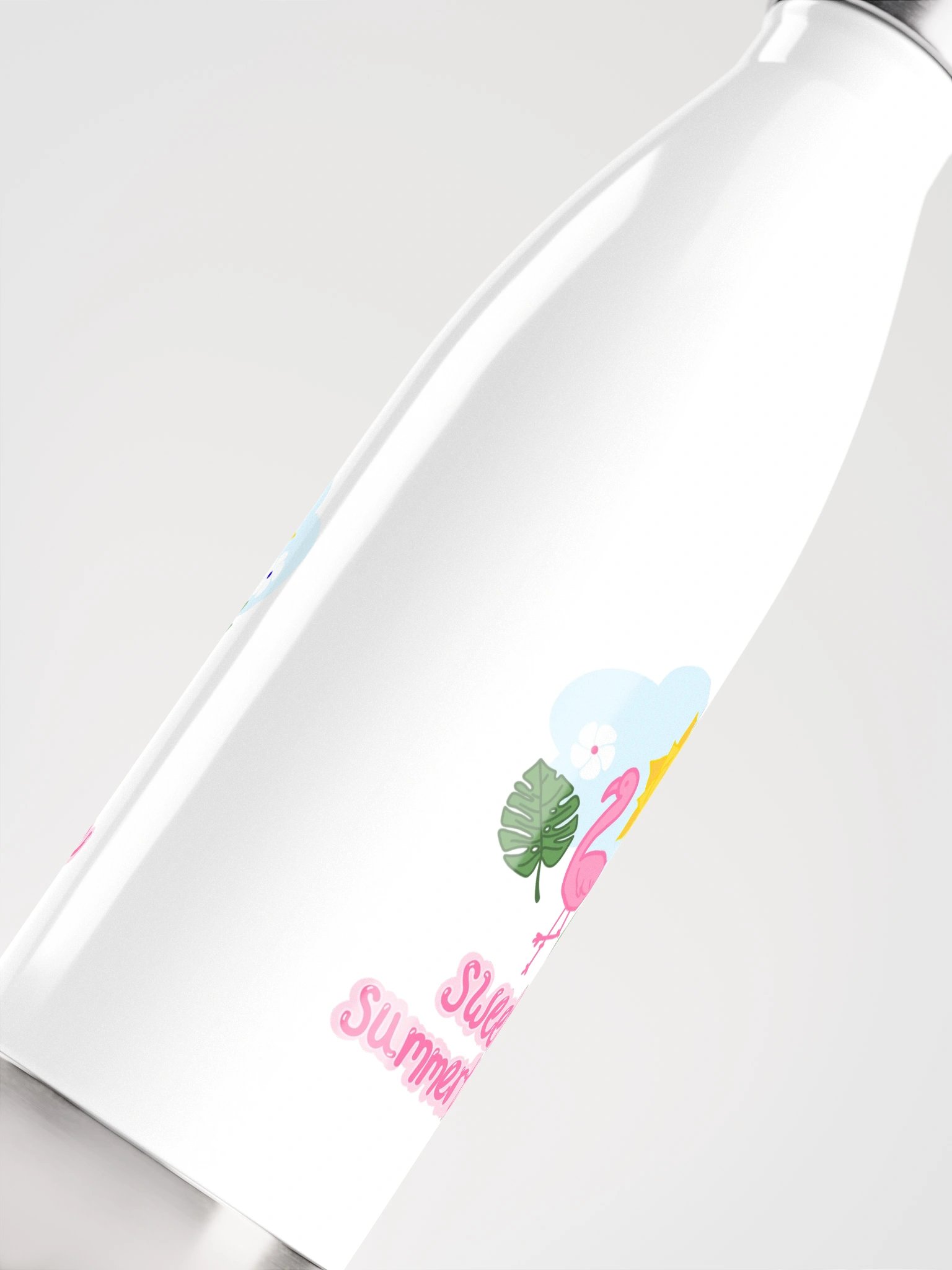 Sweet Summertime Stainless Steel Water Bottle product image (5)