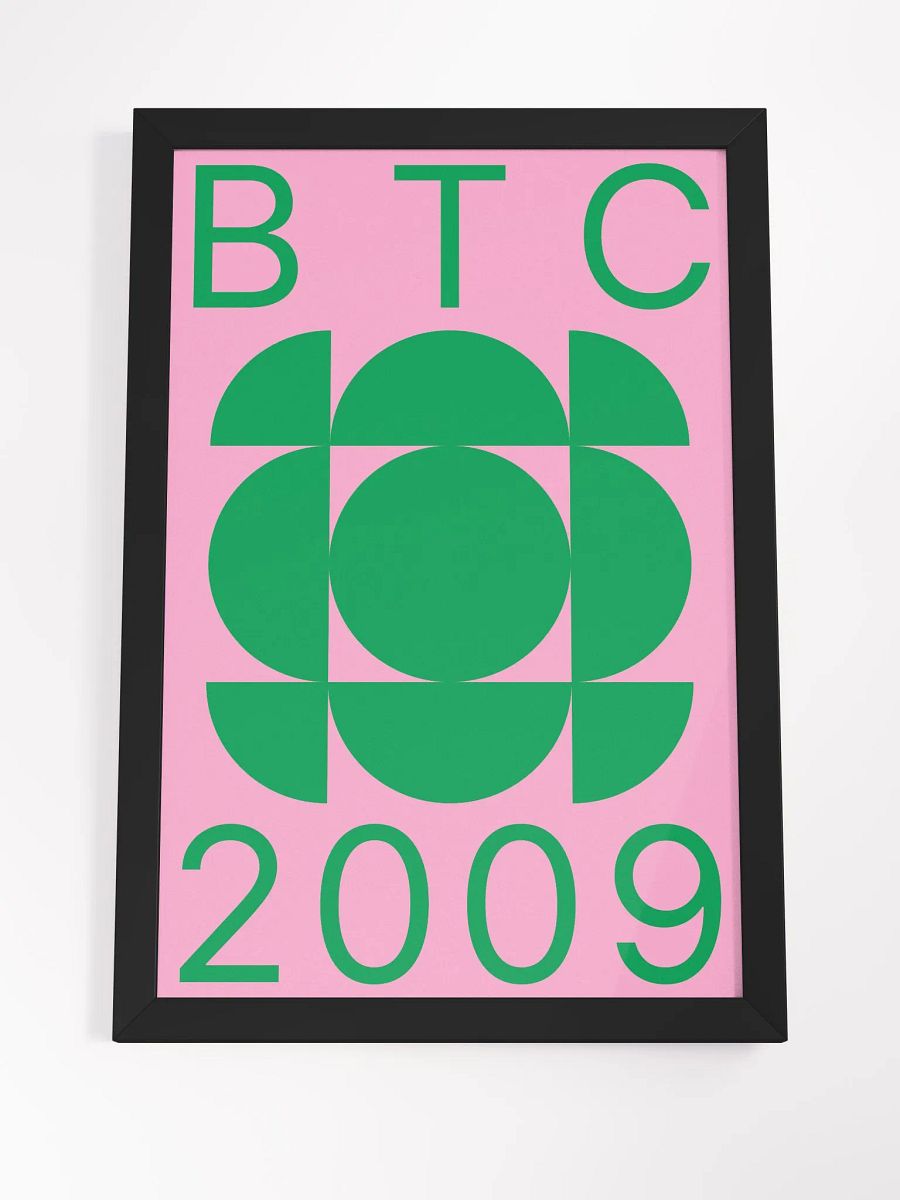 BTC 2009 (PINK) [framed] product image (7)