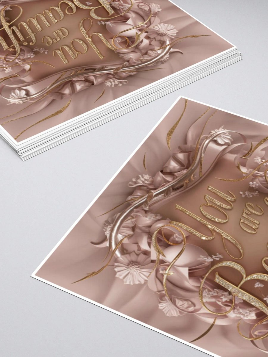 You Are Beautiful, Self-discovery and Empowerment Stickers product image (2)