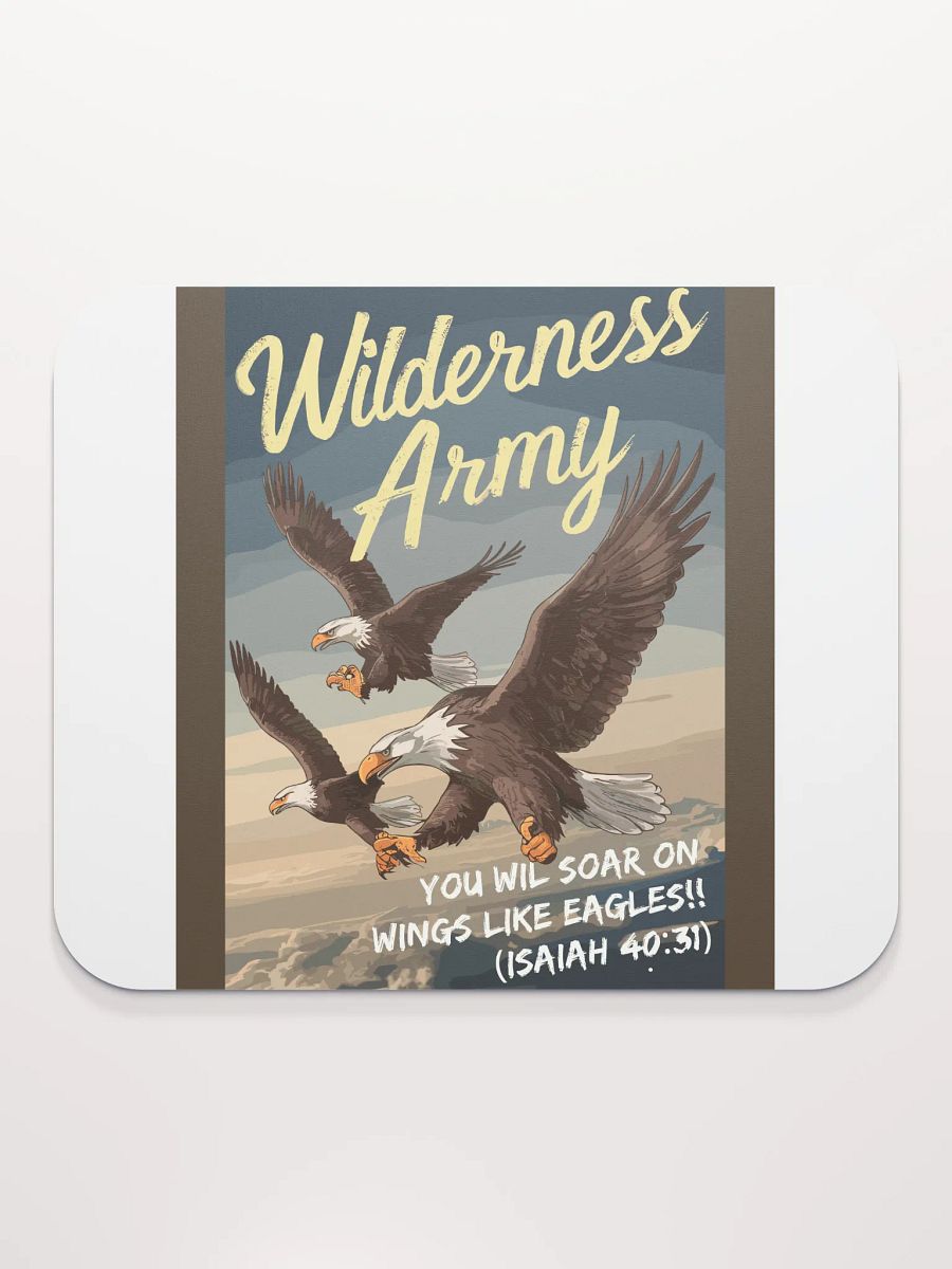 Wilderness Army Soaring Eagles Mouse Pad product image (2)