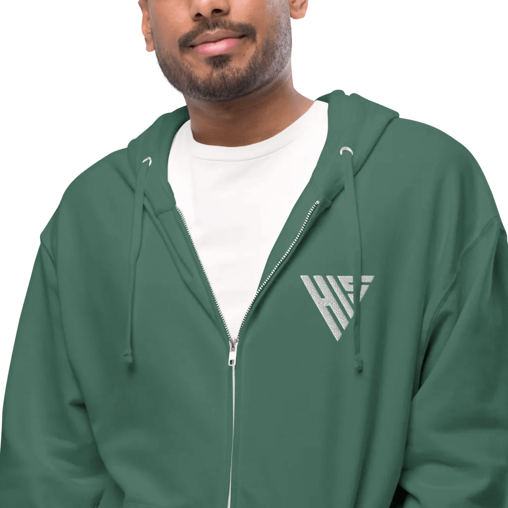 HEYIMSTEVE EMBLEM Urban Explorer Fleece Zip-Up Hoodie product image (28)