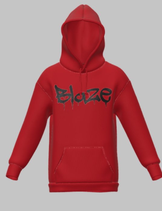 Red blaze hoody product image (1)