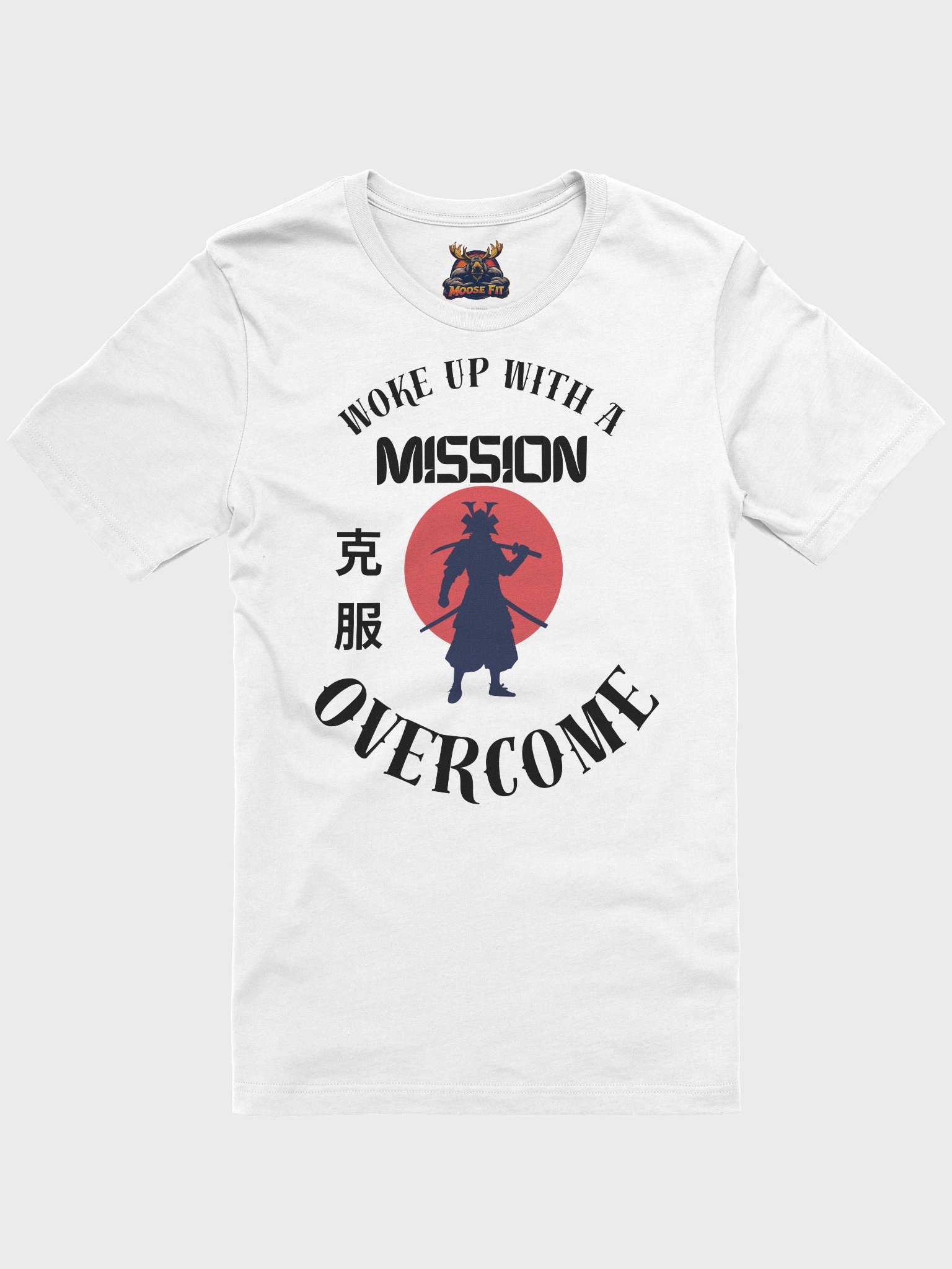 Woke Up With Mission - Samurai - Overcome - Alt - T-Shirt product image (1)